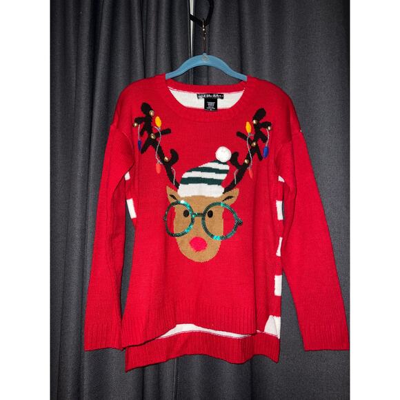 Ugly Christmas Sweater Xmas Size Medium - Picture 1 of 3